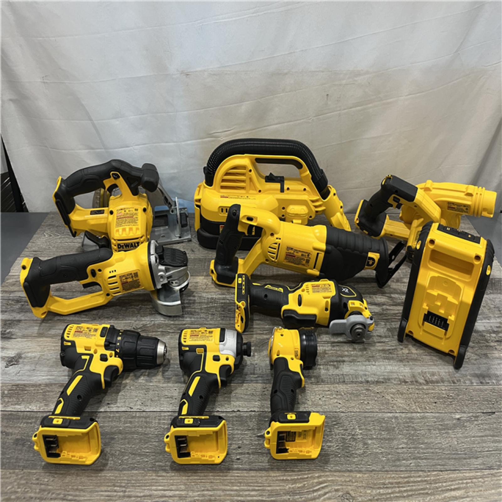 AS-IS DEWALT 20-Volt Max Lithium-Ion (10-Tool) Cordless Combo Kit
