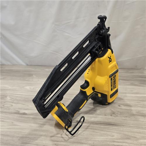 AS-IS 20V MAX XR Lithium-Ion Electric Cordless 16-Gauge Angled Finishing Nailer (Tool Only)