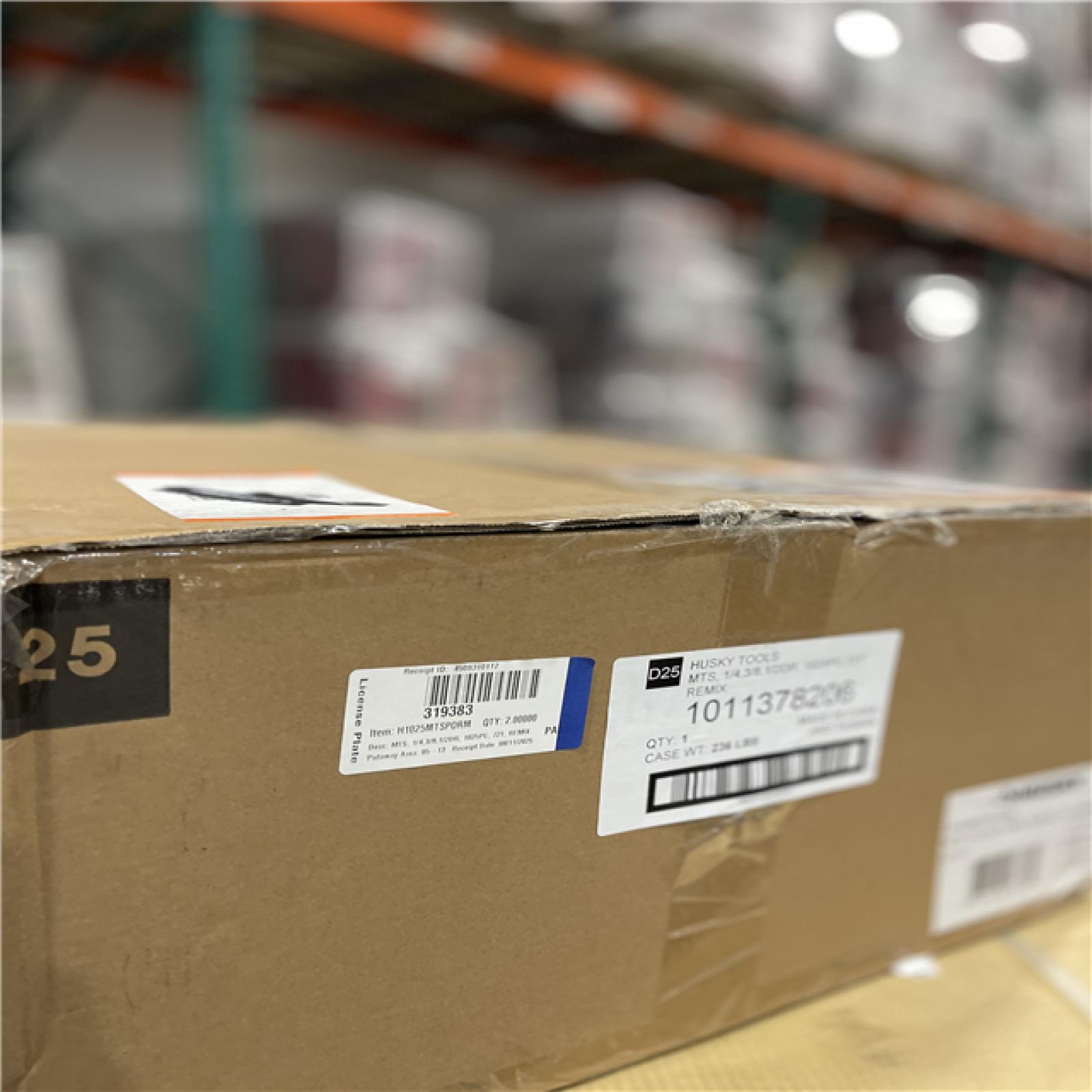 DALLAS LOCATION - Husky 1/4 in.  3/8 in. and 1/2 in. Drive Master Mechanics Tool Set with Impact Sockets (1025-Piece)