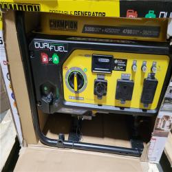 CALIFORNIA AS-IS CHAMPION PORTABLE GENERATOR