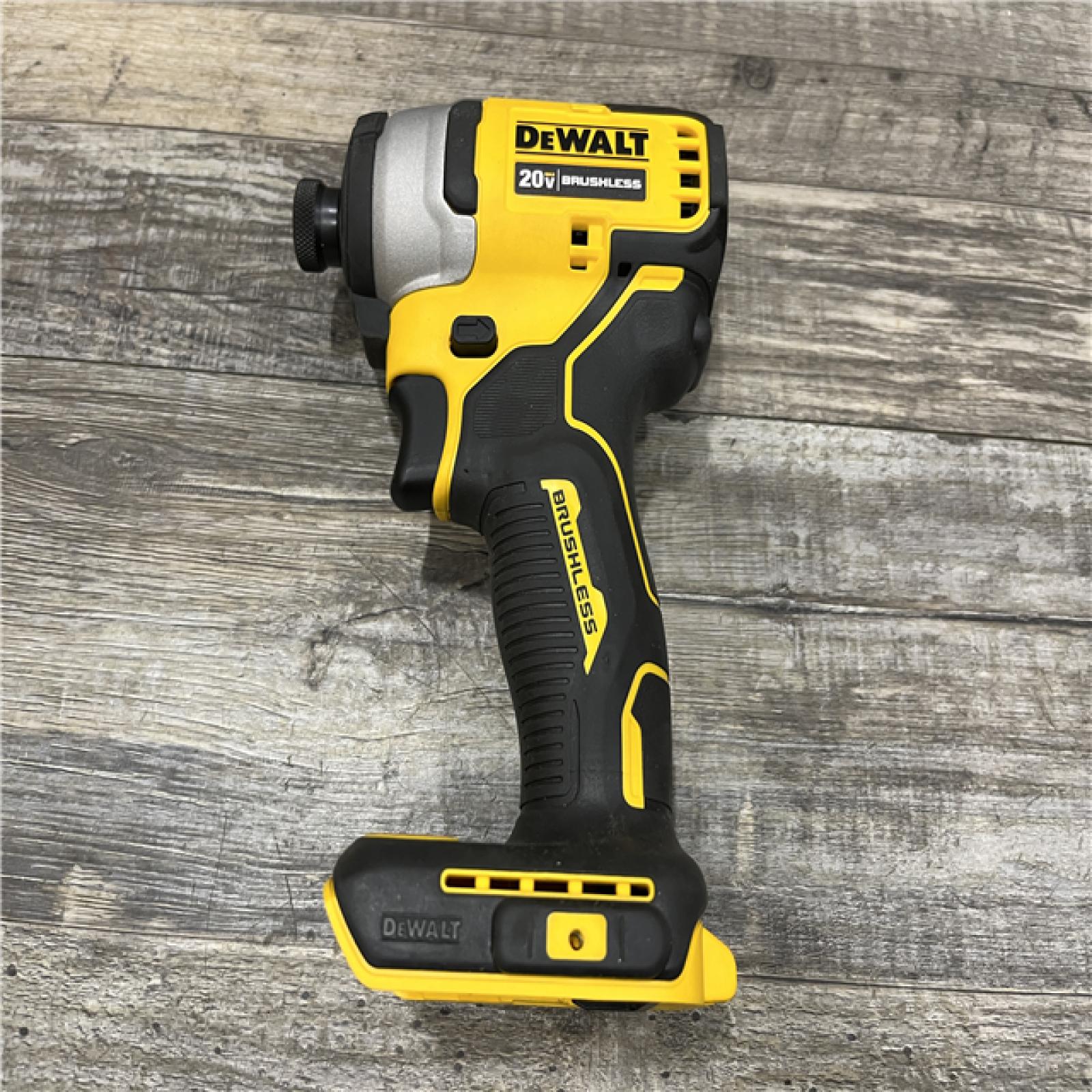 AS-IS DEWALT Atomic 20V Max Lithium-Ion Brushless Cordless Compact 1/4 in. Impact Driver Kit