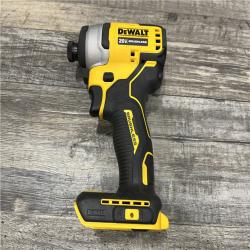 AS-IS DEWALT Atomic 20V Max Lithium-Ion Brushless Cordless Compact 1/4 in. Impact Driver Kit