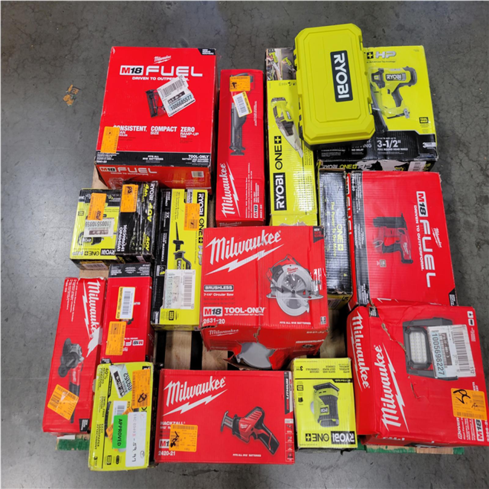 CALIFORNIA AS-IS TOOL PALLET