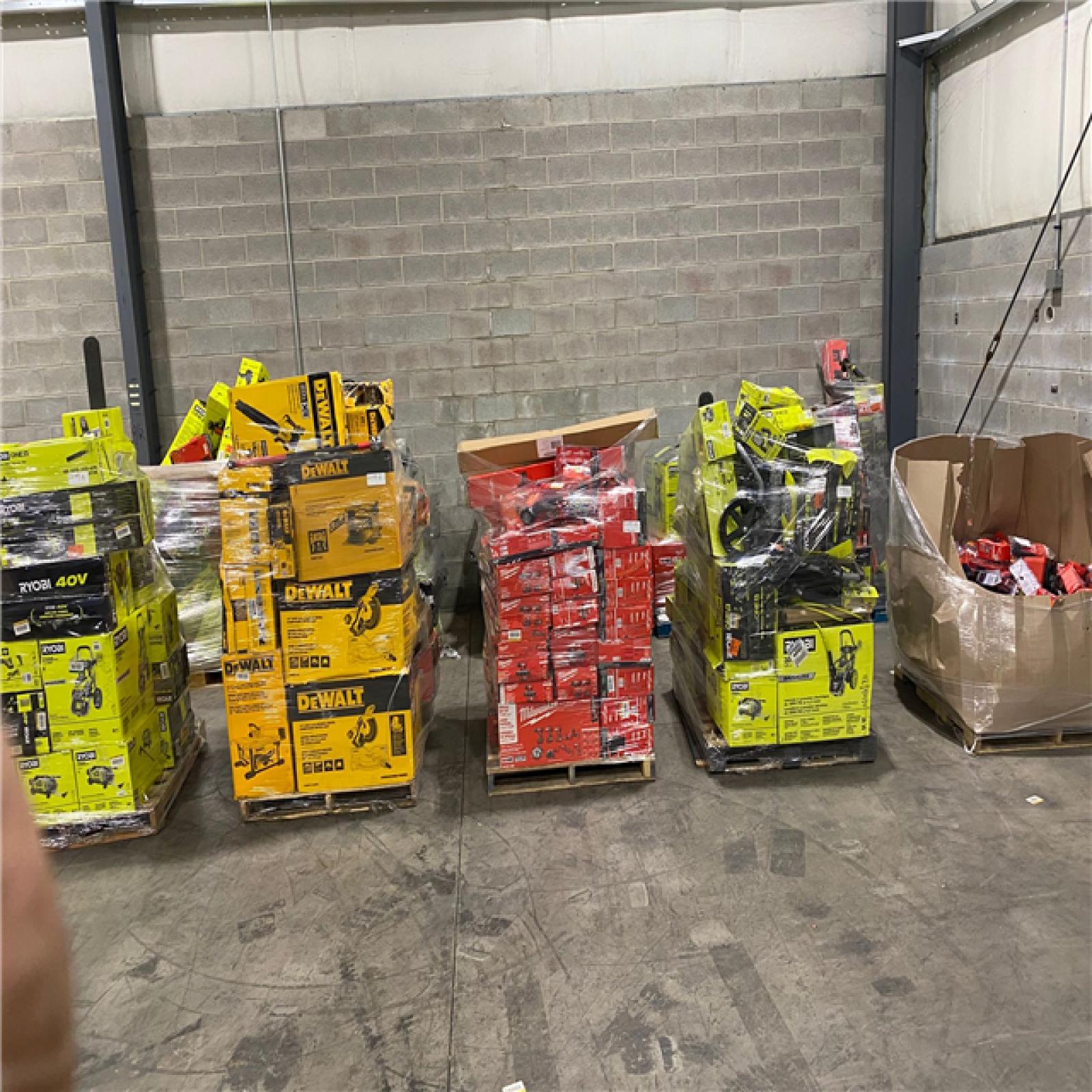 Pittston Location As-Is Power Tools Partial Truckload (10 pallets) 0149-A