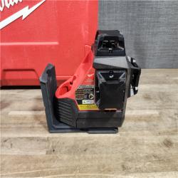 HOUSTON LOCATION - AS-IS Milwaukee-3632-21 M12 Green Beam Laser 360° 3-Plane Kit