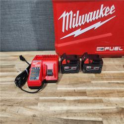HOUSTON LOCATION - AS-IS Milwaukee  FUEL 18V Lithium-Ion Brushless Cordless Hammer Drill and Impact Driver Combo Kit