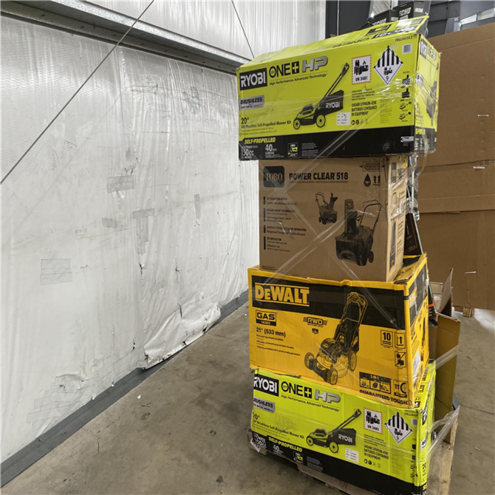 Houston Location - AS-IS Outdoor Power Equipment