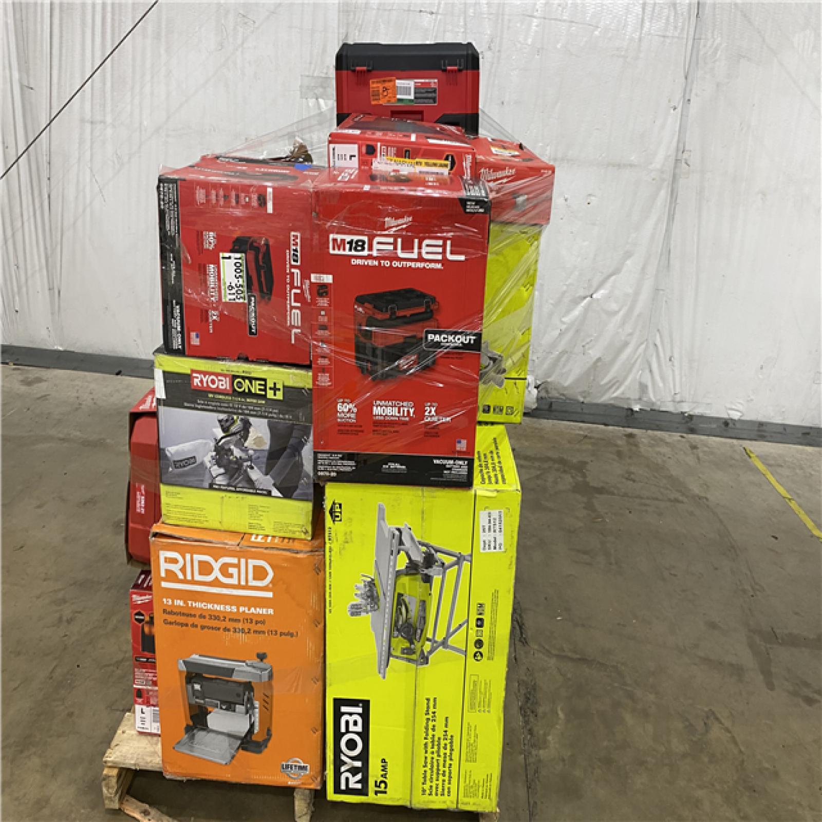 Houston Location AS IS - Tool Pallet