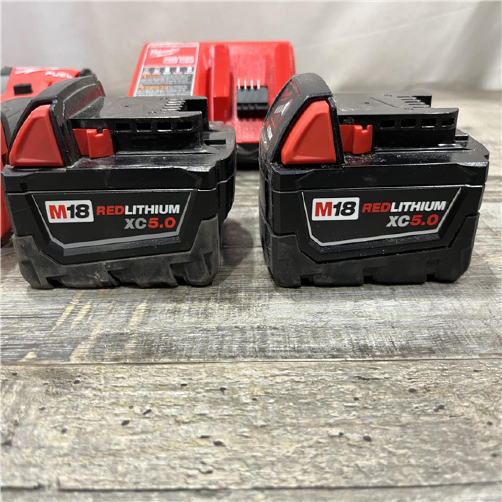AS-IS Milwaukee FUEL 18V Lithium-Ion Brushless Cordless 1/4 in. Hex Impact Driver Kit