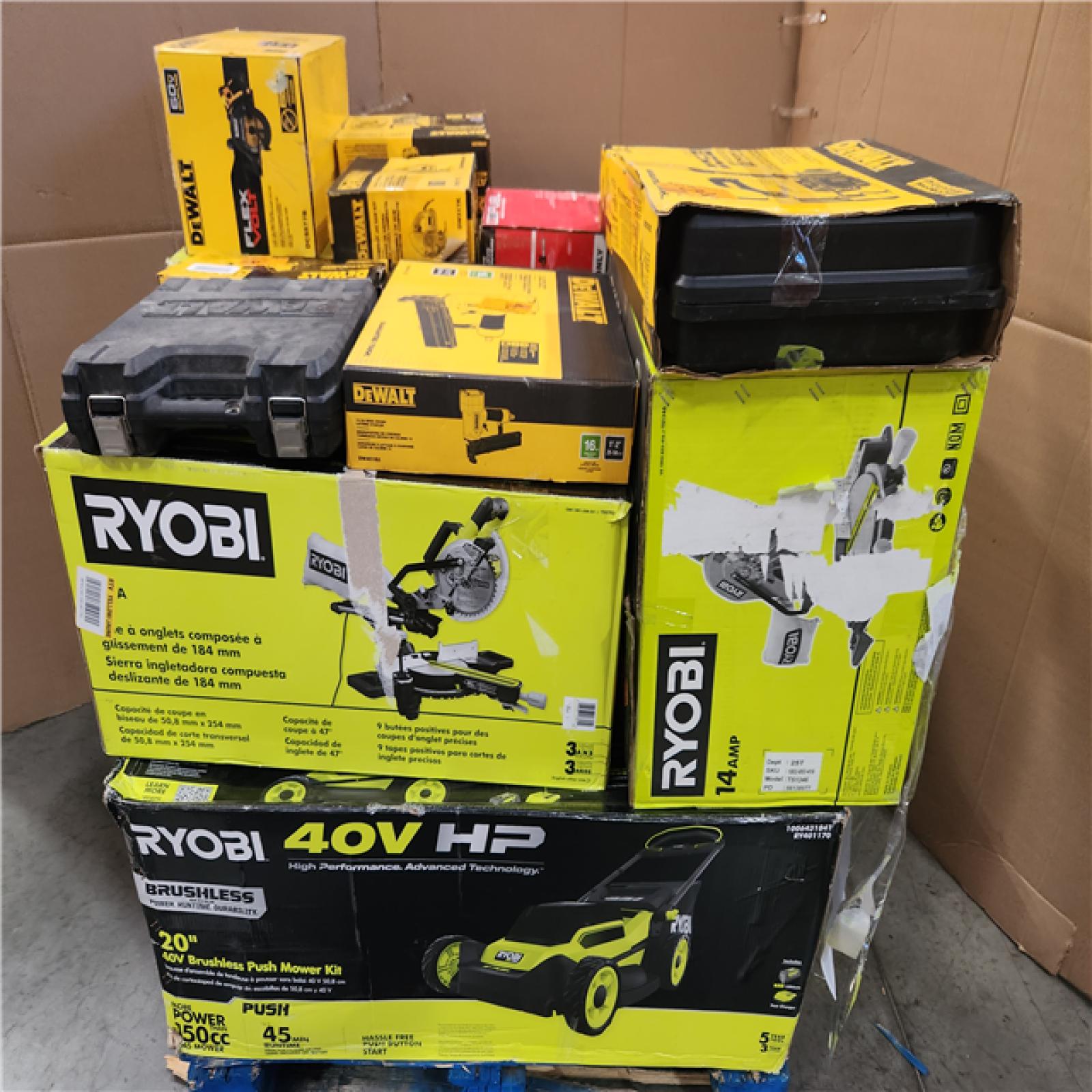 CALIFORNIA AS-IS TOOL PALLET