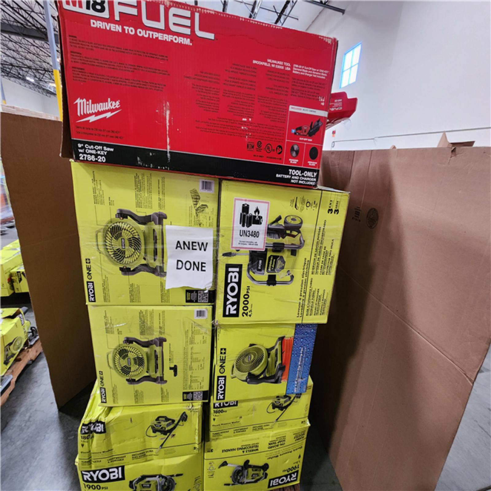 CALIFORNIA AS-IS TOOL PALLET
