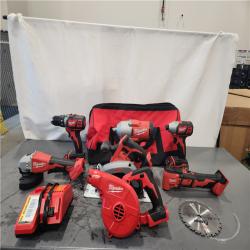 AS-IS- Milwaukee 18-Volt Lithium-Ion Cordless (7-Tool) Combo Kit