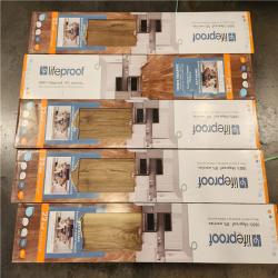 Phoenix Location AS-IS Lifeproof Sundance Canyon Hickory 22 MIL x 7.1 in. W x 48 in. L Click Lock Waterproof Luxury Vinyl Plank Flooring(285 sqft/15 case)