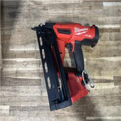 Houston Location AS-IS Milwaukee FUEL 18-Volt Lithium-Ion Brushless Cordless Gen II 16-Gauge Angled Finish Nailer (Tool-Only)