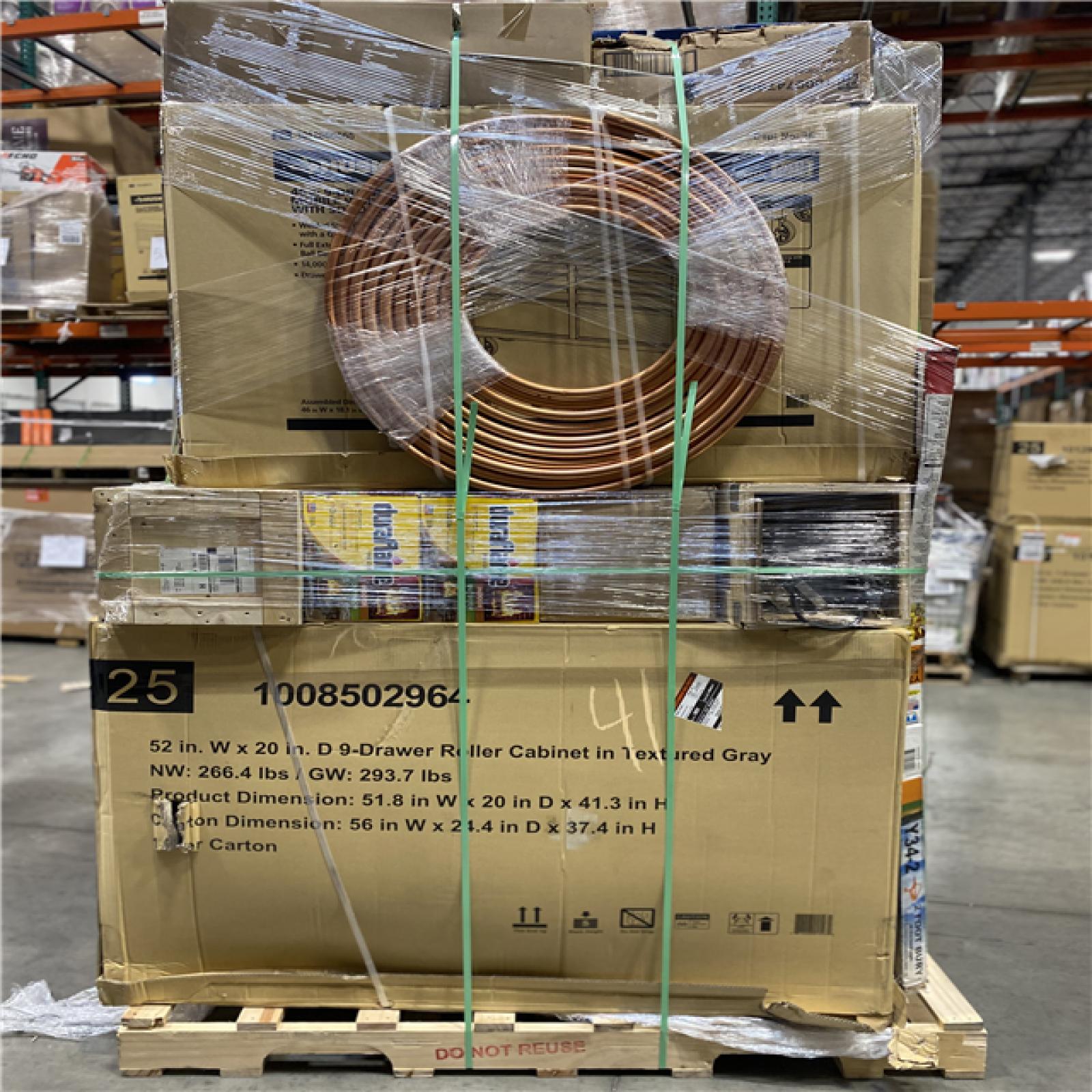 DALLAS LOCATION- AS-IS HOME IMPROVEMENT PALLET