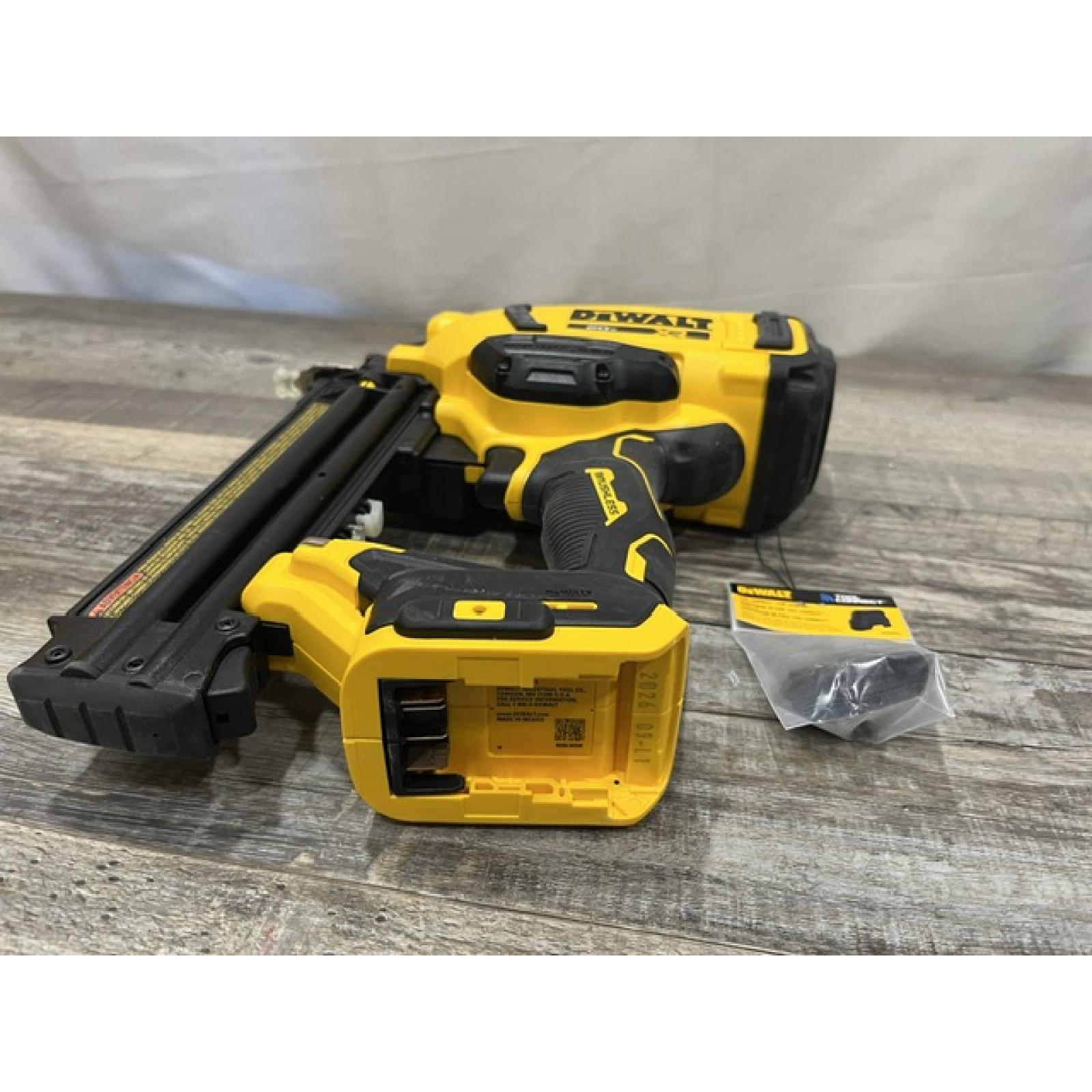AS-IS DEWALT 20V MAX XR 18 Gauge Cordless Brad Nailer (Tool Only)