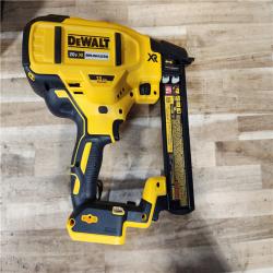 HOUSTON LOCATION - AS-IS DEWALT 20V MAX XR Lithium-Ion Cordless 18-Gauge Narrow Crown Stapler Kit
