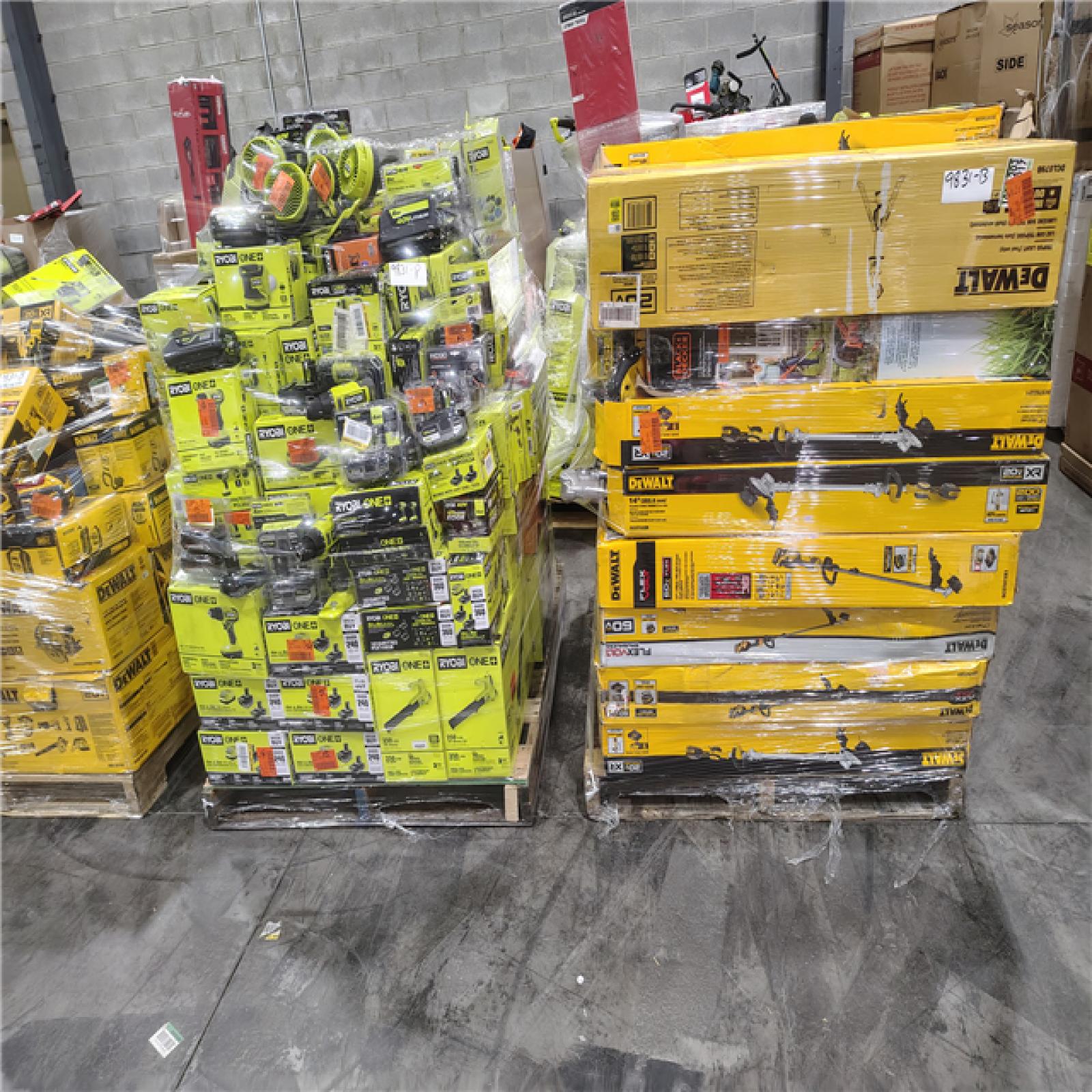 Pittston Location As-Is Power Tools Partial Truckload (14 Pallets) 9831-B