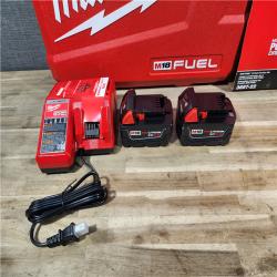 HOUSTON LOCATION - AS-IS MILWAUKEE FUEL 18V Lithium-Ion Brushless Cordless Hammer Drill and Impact Driver Combo Kit (2-Tool) with 2 Batteries