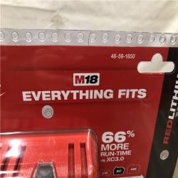 NEW- Milwaukee 18-Volt Lithium-Ion XC Starter Kit with One 5.0Ah Battery and Charger