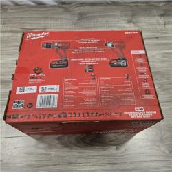 NEW! - Milwaukee 18V Cordless Brushed 2-Tool Drill/Driver and Impact Driver Kit