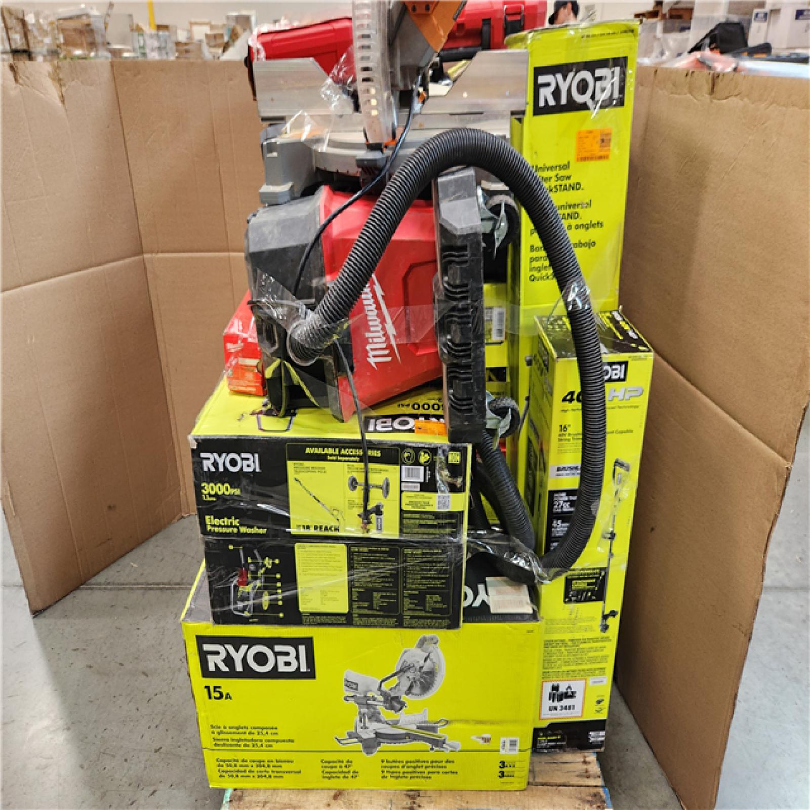 CALIFORNIA AS-IS TOOL PALLET