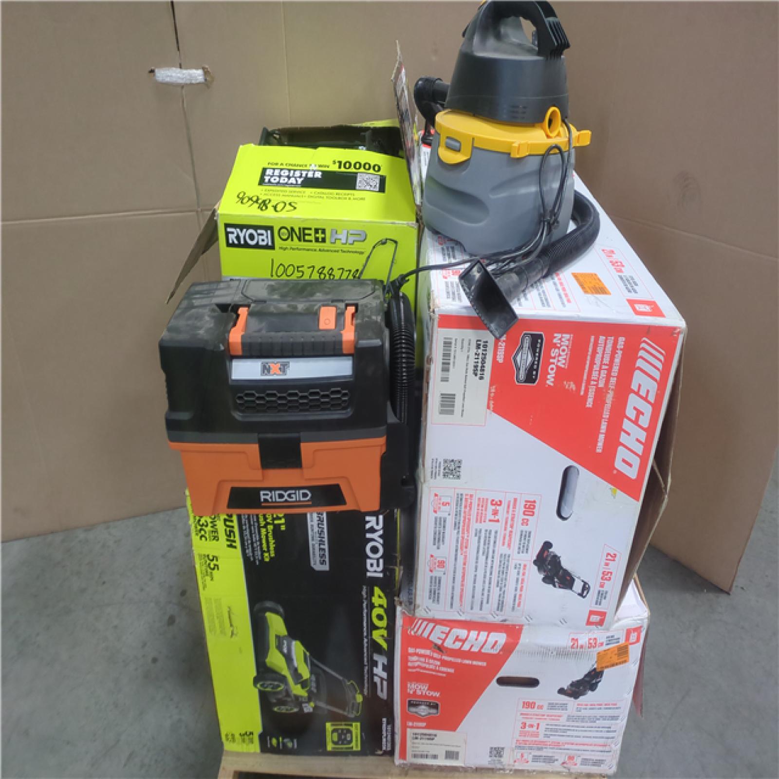 CALIFORNIA AS-IS OUTDOOR POWER EQUIPMENT