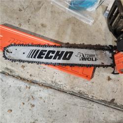 Houston Location - AS-IS ECHO 20 in. 59.8 Cc Gas 2-Stroke Rear Handle Timber Wolf Chainsaw - Appears IN USED Condition