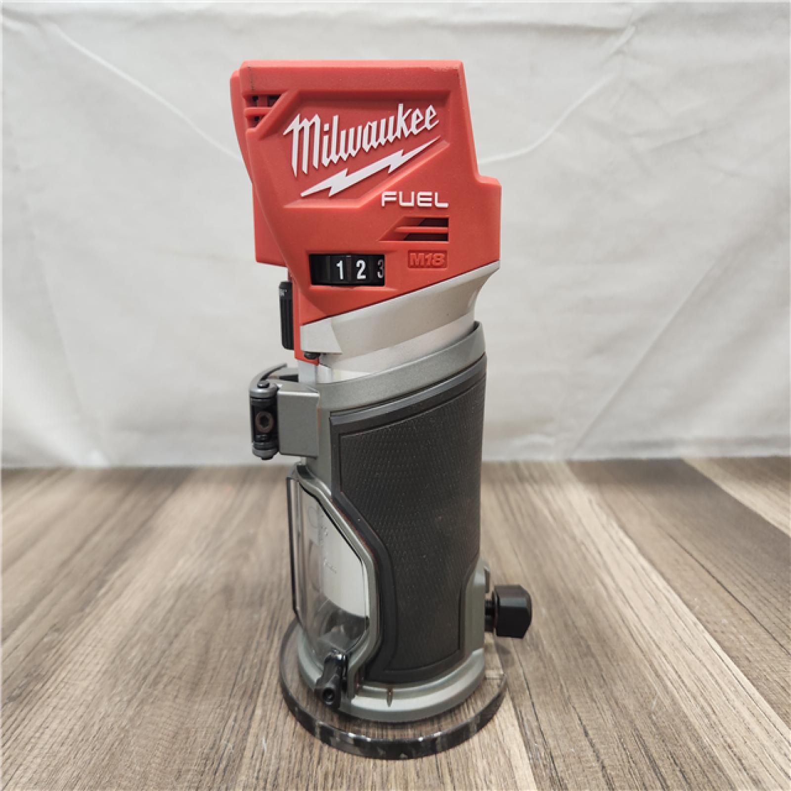 AS-IS- Milwaukee M18 FUEL Compact Router (Tool-Only)