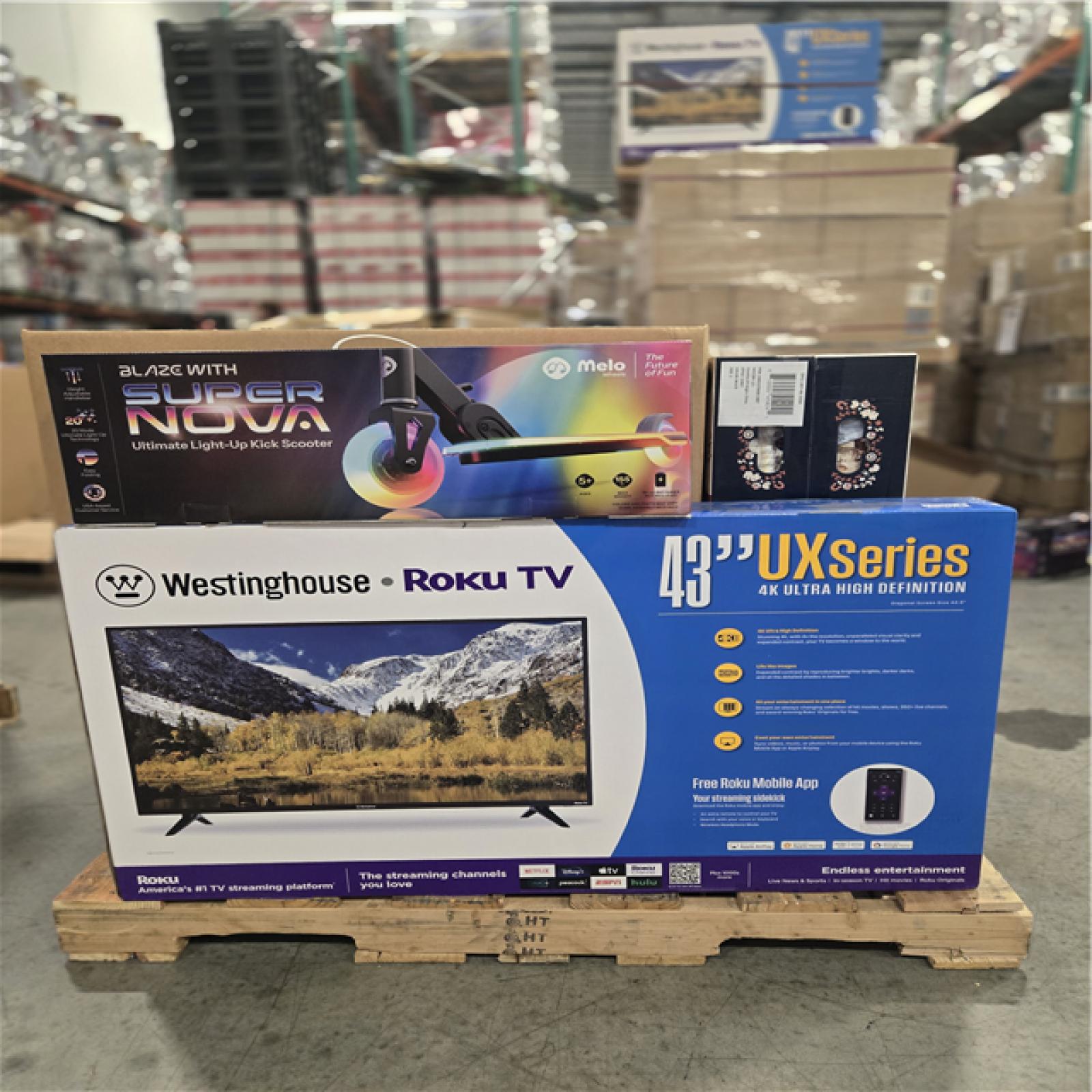 DALLAS LOCATION - NEW! BULLSEYE MIXED PALLET