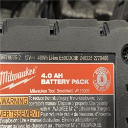 AS-IS Milwaukee 12-Volt Lithium-Ion Cordless Green 250 ft. 3-Plane Laser Level Kit