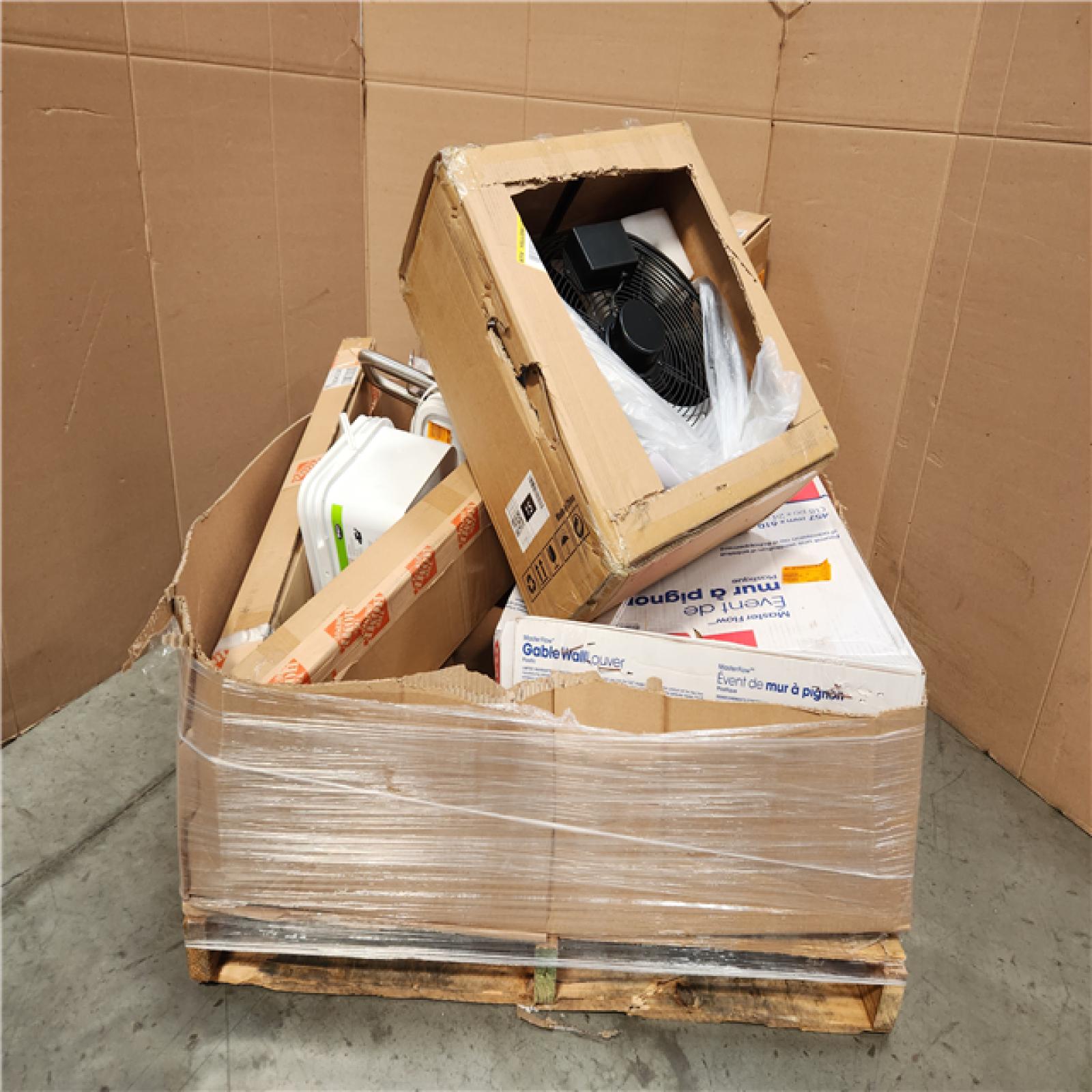 CALIFORNIA AS-IS HOME IMPROVEMENT PALLET