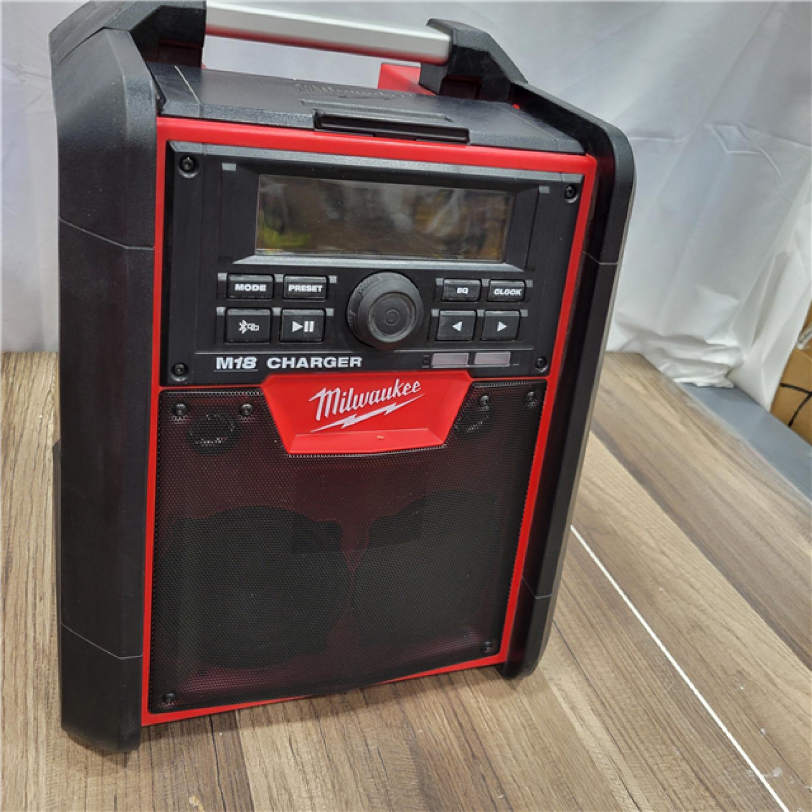 AS-IS Milwaukee M18 18 V Lithium-Ion Worksite Radio and Charger 1 Pc