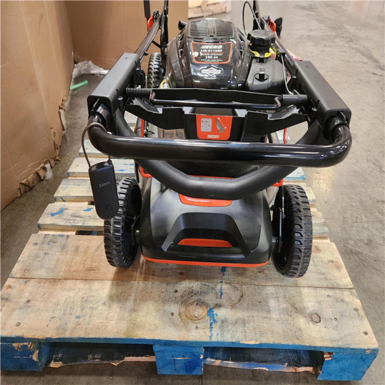 Phoenix ECHO 21 in. 190 cc Briggs and Stratton Gas 3-in-1 Dual Blade RWD Self-Propelled Lawn Mower with Single Lever Deck Adjustment