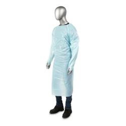 Phoenix NEW (100/Case) AmbiShield 50 CPE Blue Gown w/ Thumbloop Pallet (36-Boxes) (SEALED)