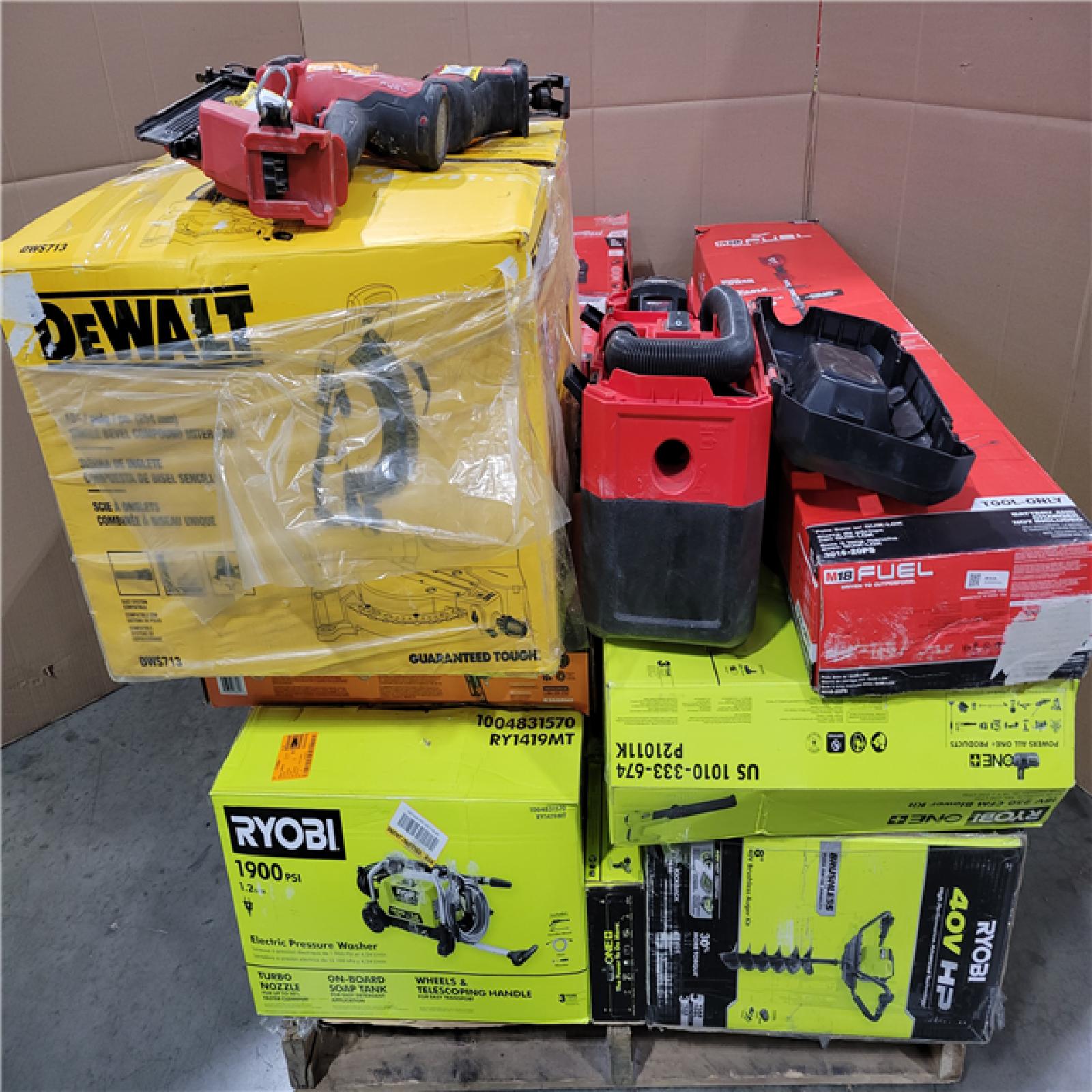 CALIFORNIA AS-IS TOOL PALLET