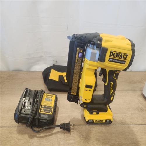 AS-IS- DEWALT ATOMIC 20V MAX Lithium Ion Cordless 23 Gauge Pin Nailer Kit