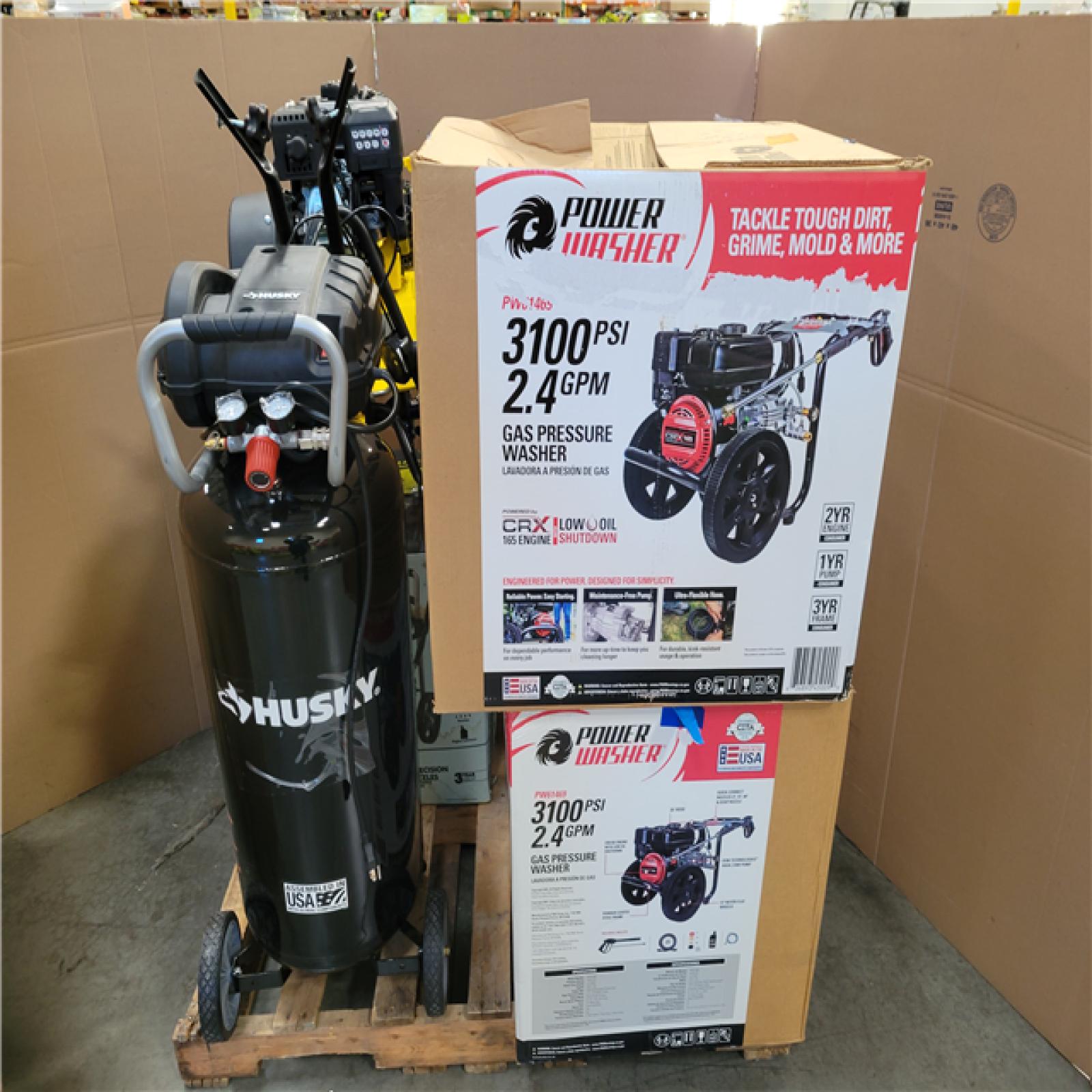 CALIFORNIA AS-IS OUTDOOR POWER EQUIPMENT