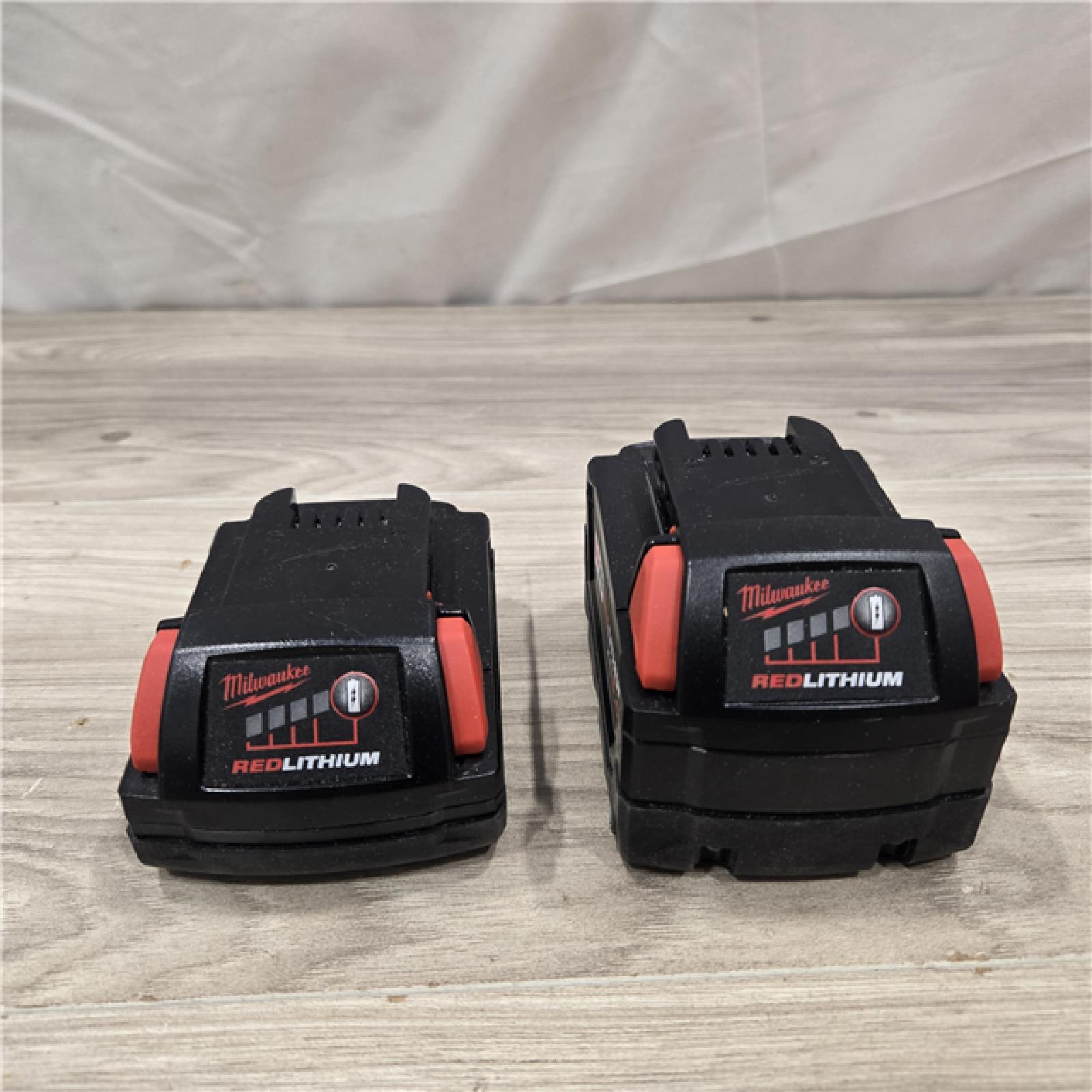 AS-IS Milwaukee M18 18-Volt Lithium-Ion Battery Starter Kit