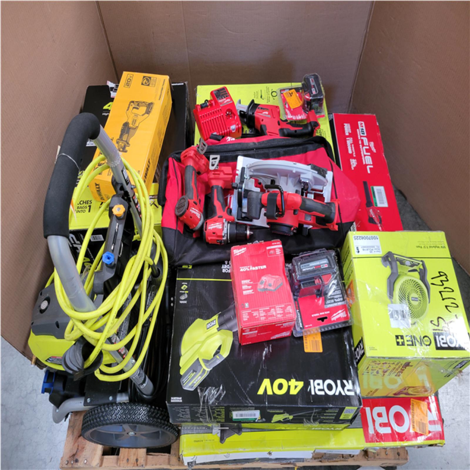 CALIFORNIA AS-IS TOOL PALLET