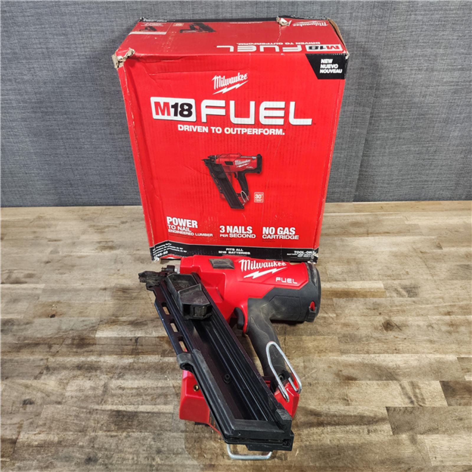 HOUSTON LOCATION - AS-IS M18 FUEL 3-1/2 in. 18-Volt 30-Degree Lithium-Ion Brushless Cordless Framing Nailer (Tool-Only)