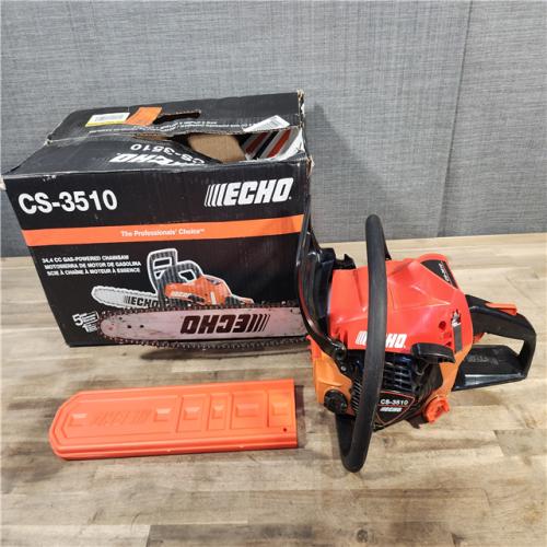 HOUSTON LOCATION AS-IS Echo-CS-3510-16AA Professional Gas Rear Handle Chain Saw with 16in. Bar 34.4cc