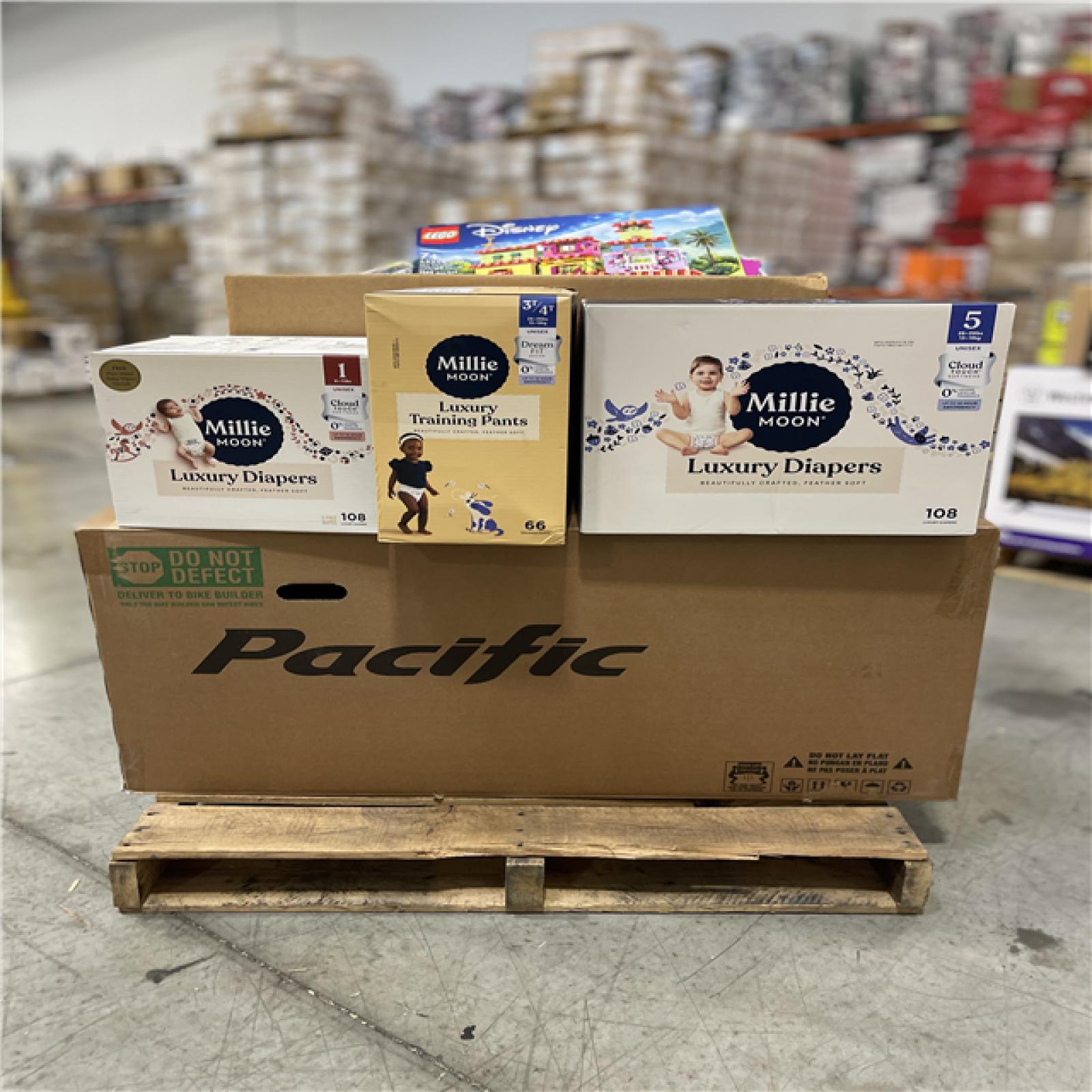 DALLAS LOCATION- NEW! MIXED BULLSEYE PALLET