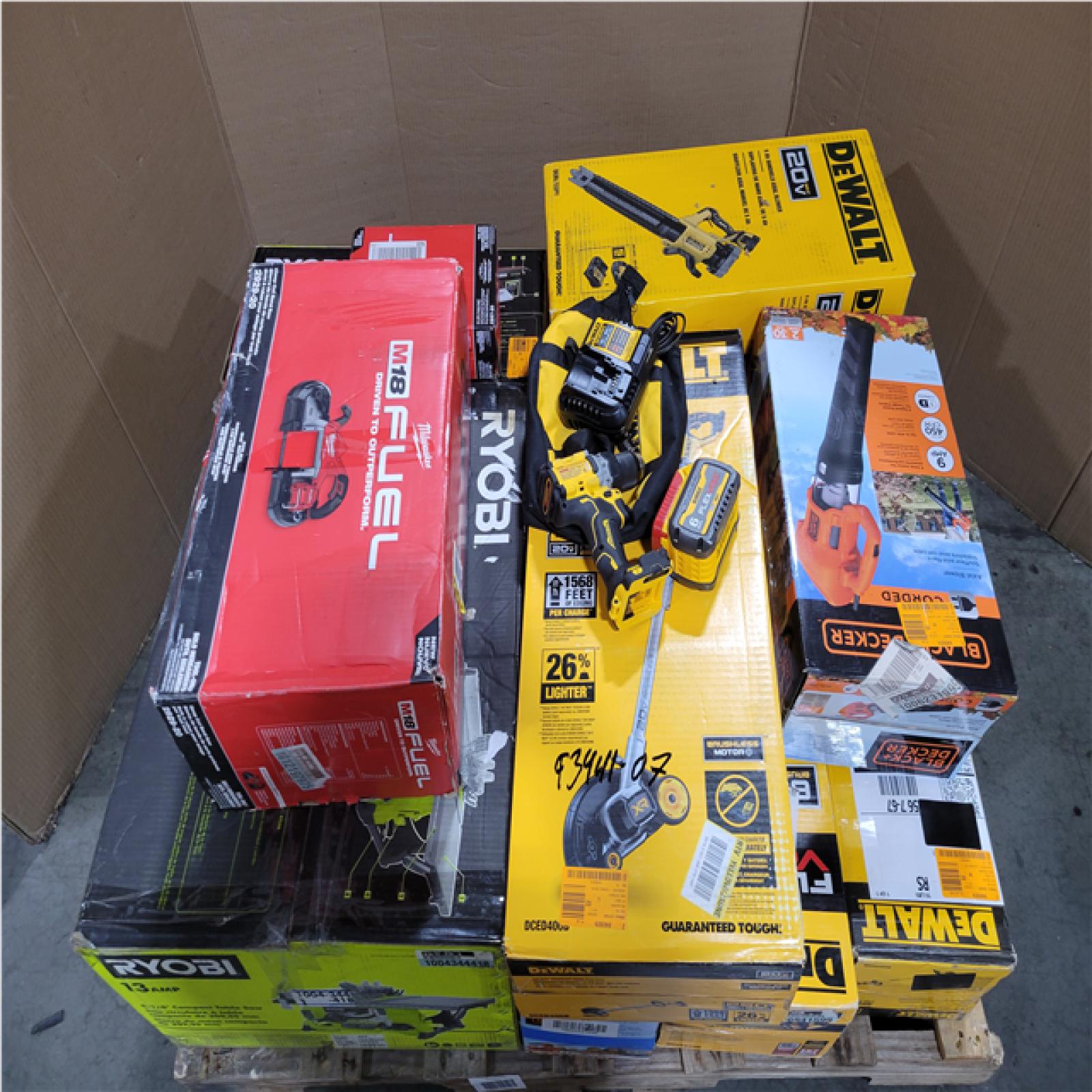 CALIFORNIA AS-IS TOOL PALLET