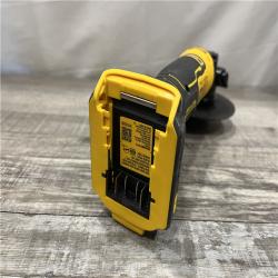 AS-IS DEWALT ATOMIC 20V MAX Cordless 4-1/2 in. Angle Grinder with Paddle Switch (Tool Only)