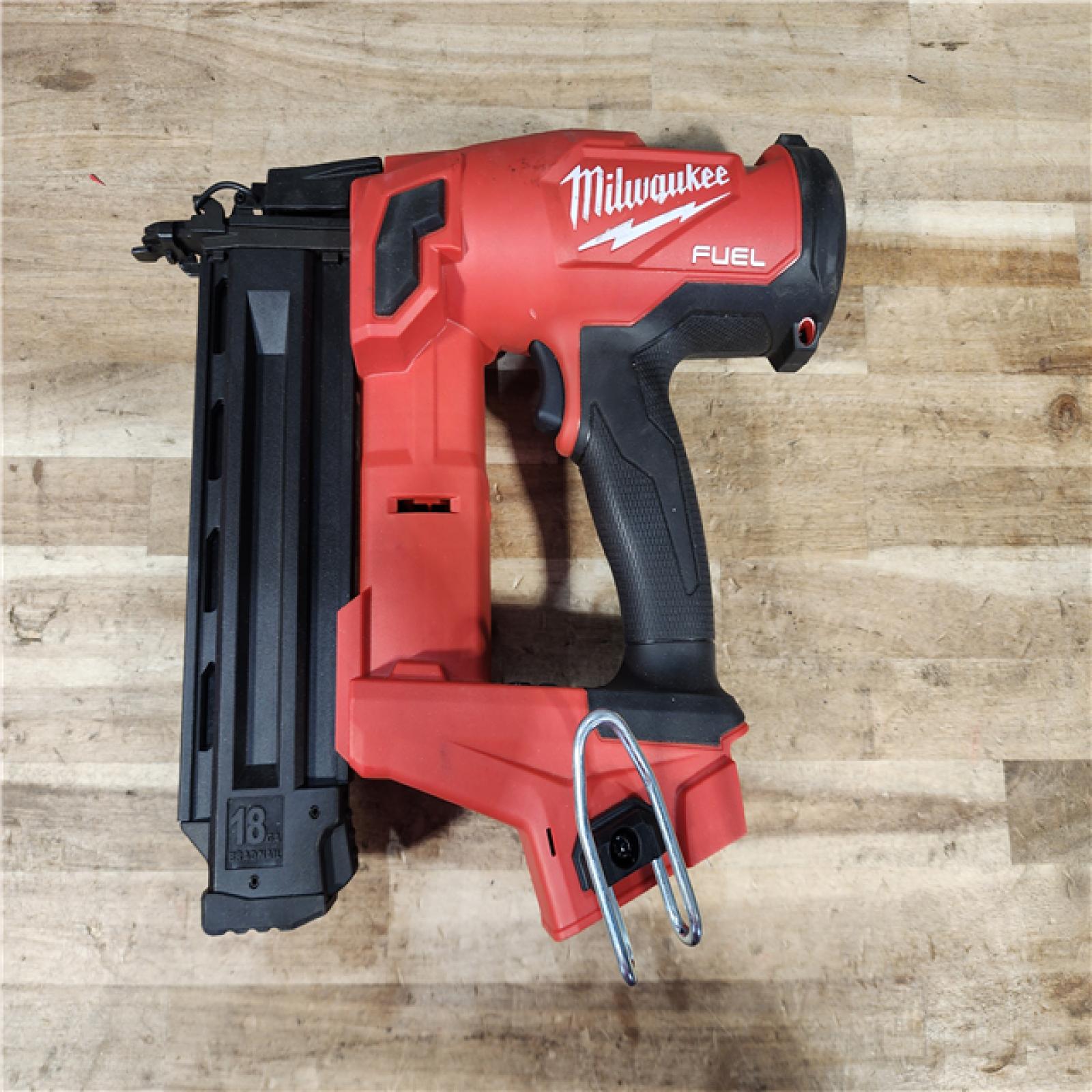 HOUSTON LOCATION - AS-IS Milwaukee FUEL 18-Volt Lithium-Ion Brushless Cordless Gen II 18-Gauge Brad Nailer (Tool-Only)