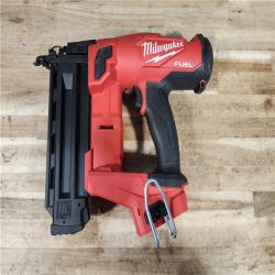 HOUSTON LOCATION - AS-IS Milwaukee FUEL 18-Volt Lithium-Ion Brushless Cordless Gen II 18-Gauge Brad Nailer (Tool-Only)