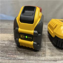 AS-IS DEWALT 20V/60V MAX FLEXVOLT Lithium-Ion 9.0Ah Battery and Charger Starter Kit
