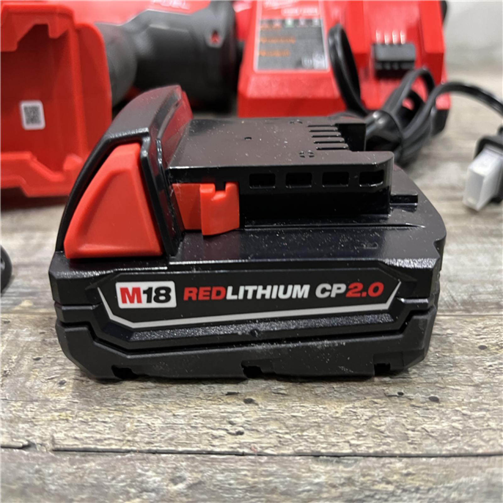 AS-IS Milwaukee FUEL GEN II 18-Volt 18-Gauge Lithium-Ion Brushless Cordless Brad Nailer Kit