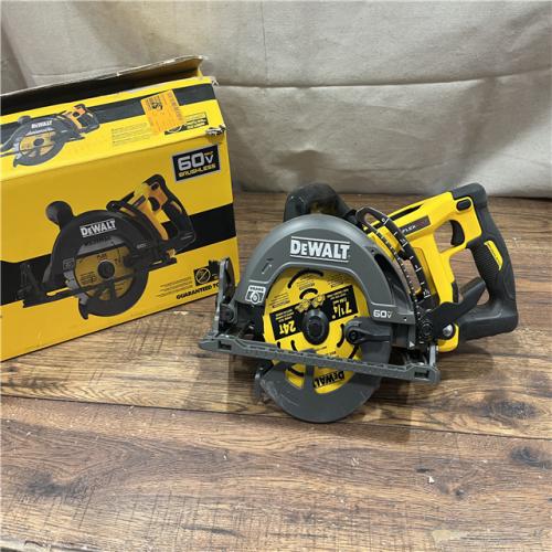 AS-IS DEWALT FLEXVOLT 60V MAX Cordless Brushless 7-1/4 in. Wormdrive Style Circular Saw (Tool Only)